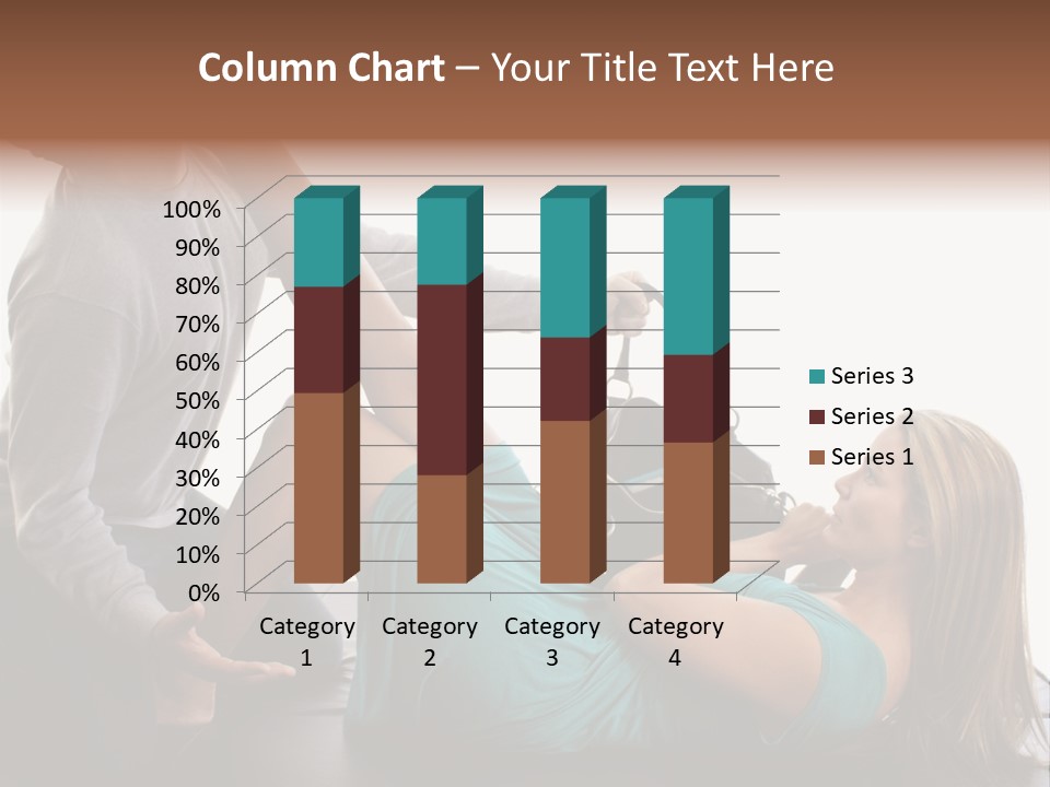 Feet Purse Knockout PowerPoint Template
