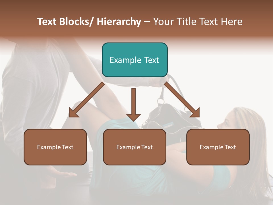 Feet Purse Knockout PowerPoint Template