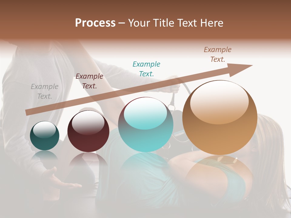 Feet Purse Knockout PowerPoint Template