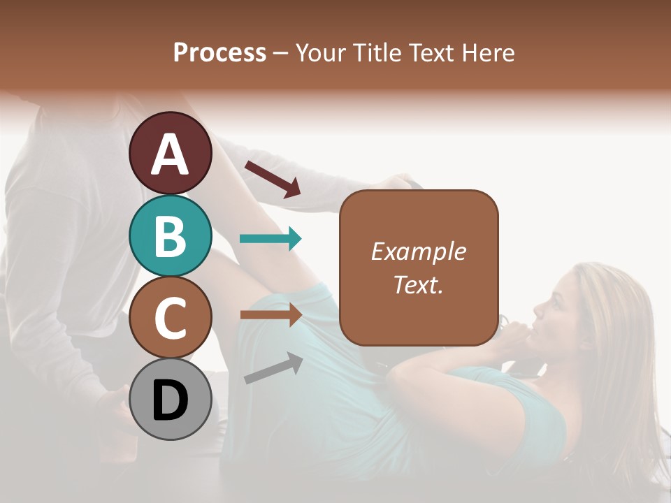 Feet Purse Knockout PowerPoint Template