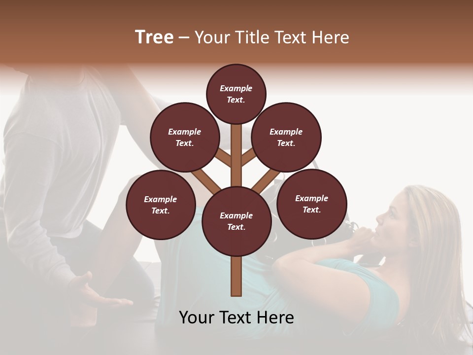 Feet Purse Knockout PowerPoint Template