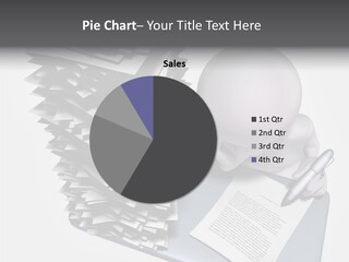 Male Overload Pressure PowerPoint Template