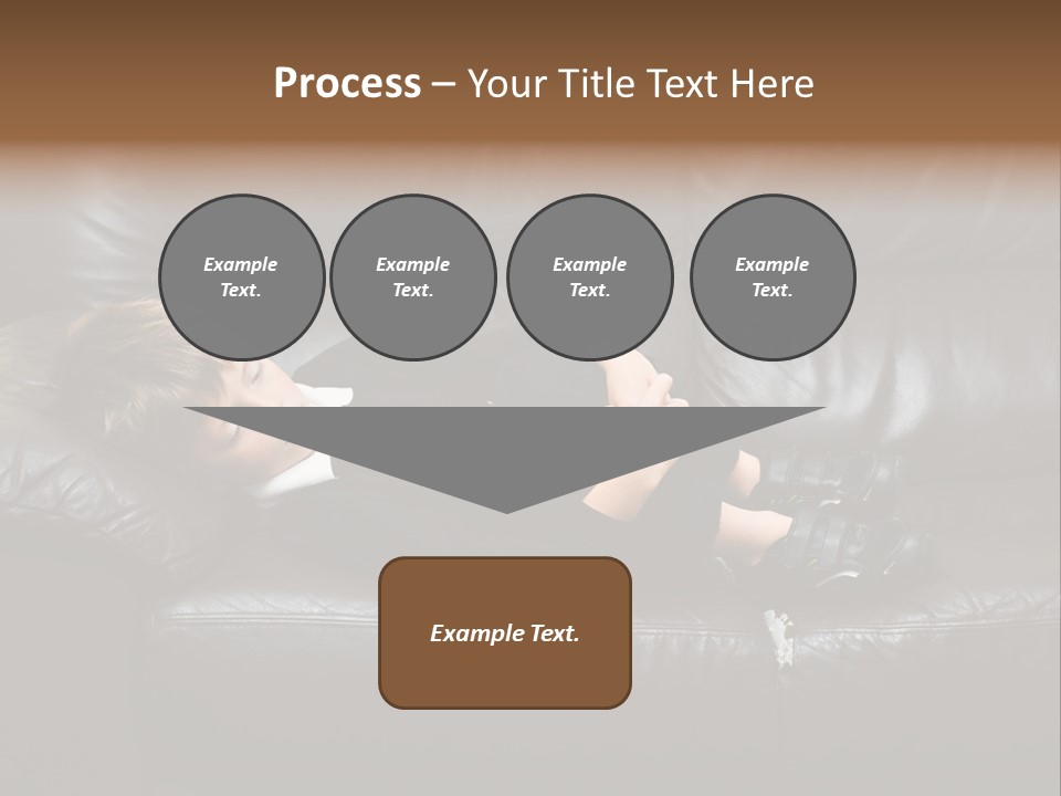 Boy Uncertain Bullied PowerPoint Template
