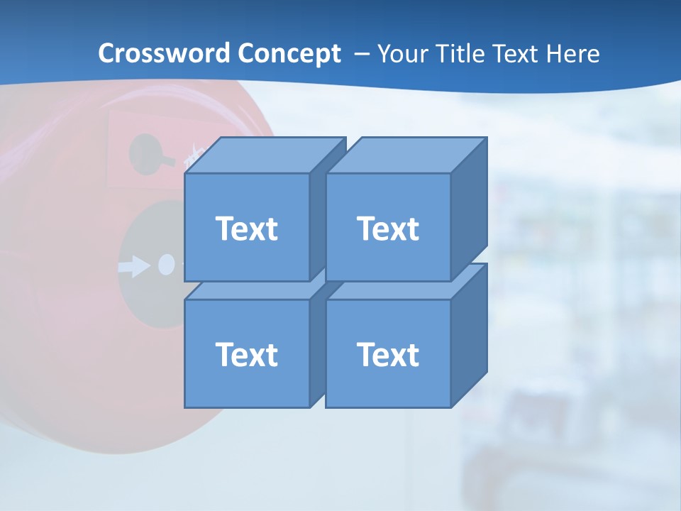 Building Fire Cover PowerPoint Template
