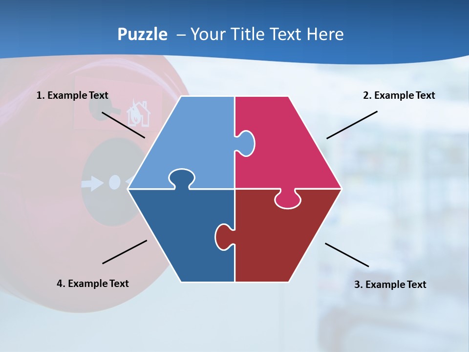 Building Fire Cover PowerPoint Template