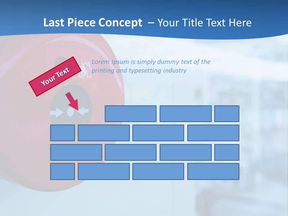 Building Fire Cover PowerPoint Template