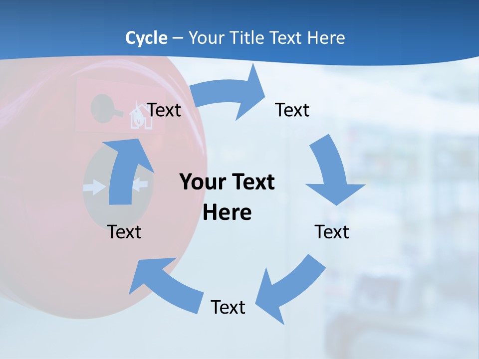 Building Fire Cover PowerPoint Template
