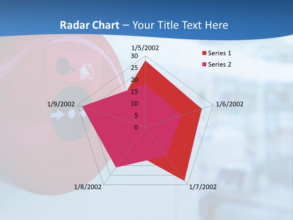 Building Fire Cover PowerPoint Template