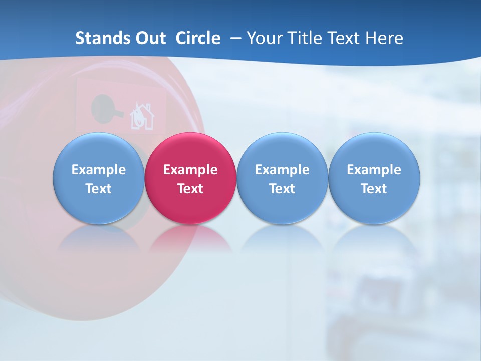 Building Fire Cover PowerPoint Template