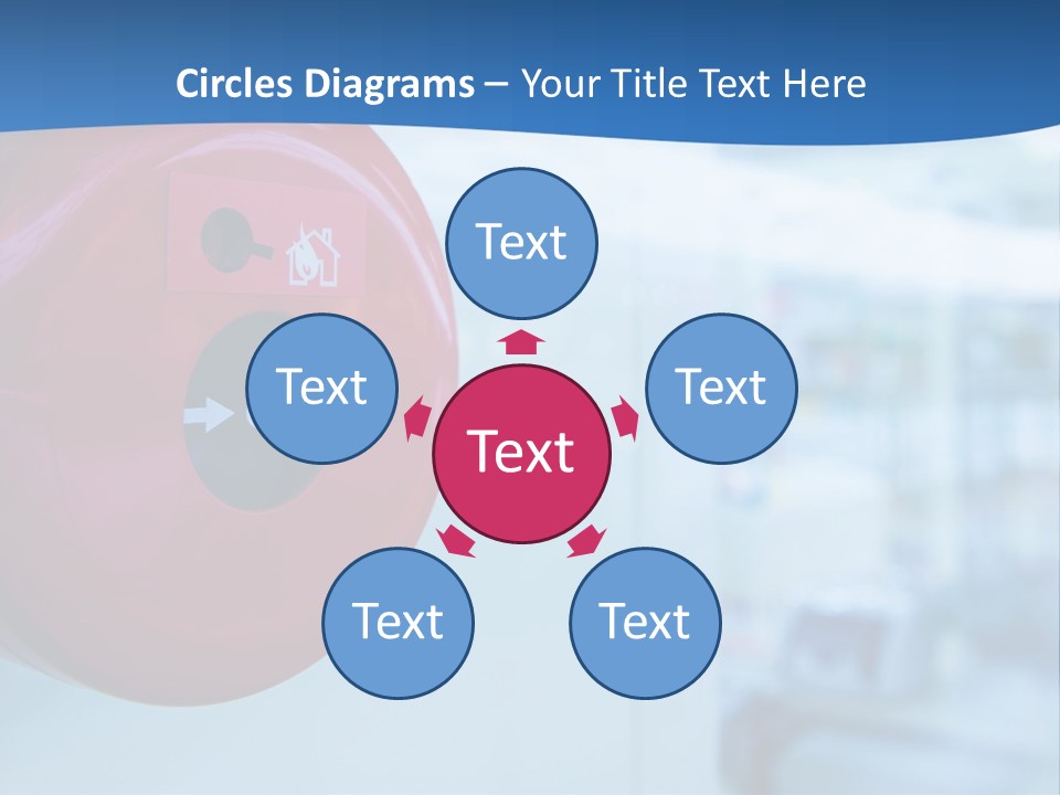 Building Fire Cover PowerPoint Template