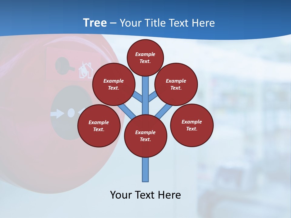 Building Fire Cover PowerPoint Template