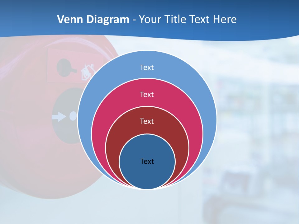 Building Fire Cover PowerPoint Template