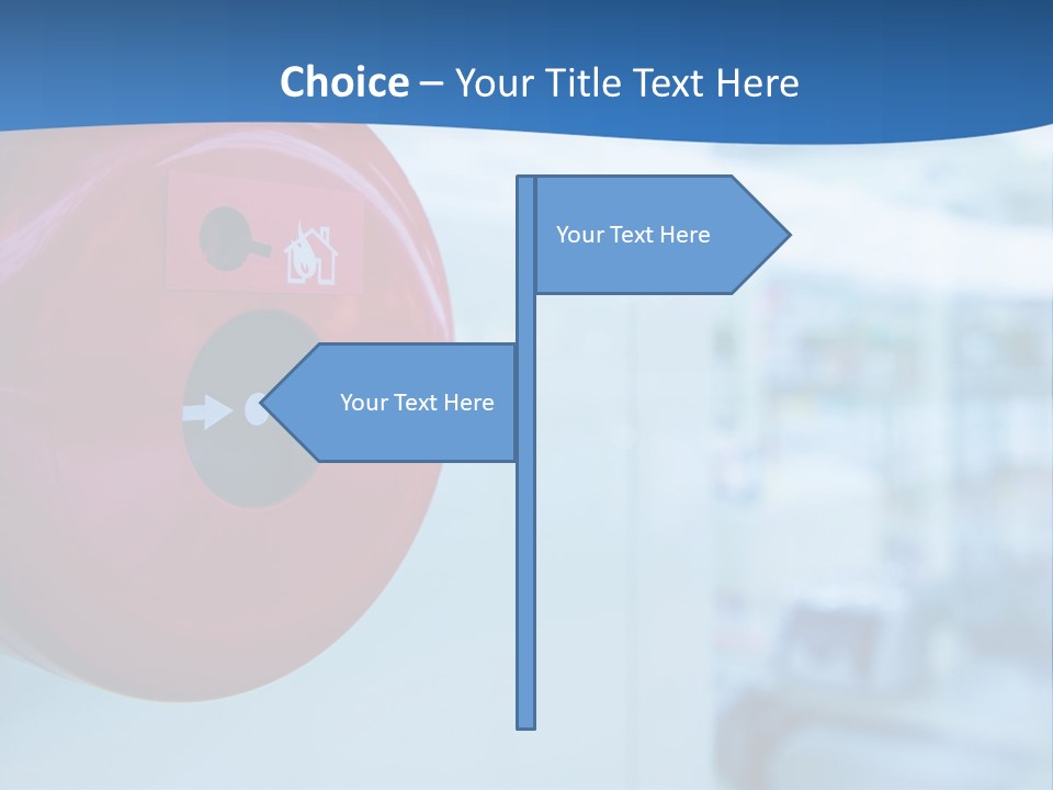 Building Fire Cover PowerPoint Template