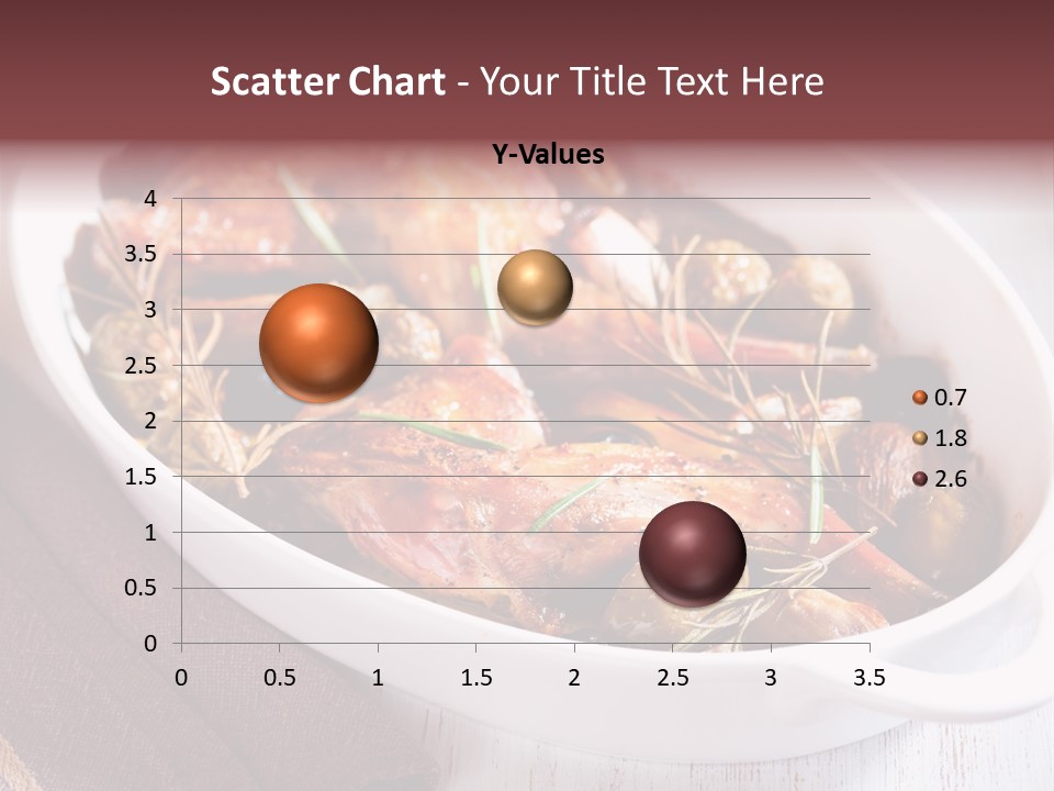 Dish Meat Close Up PowerPoint Template