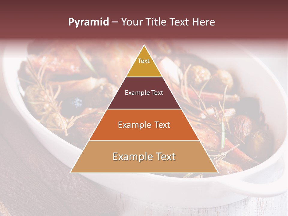 Dish Meat Close Up PowerPoint Template