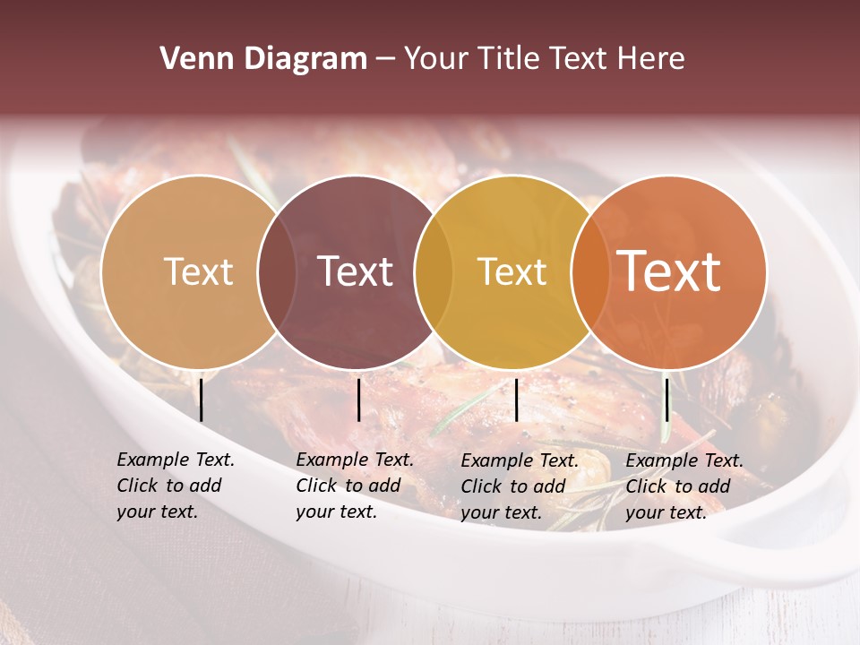 Dish Meat Close Up PowerPoint Template