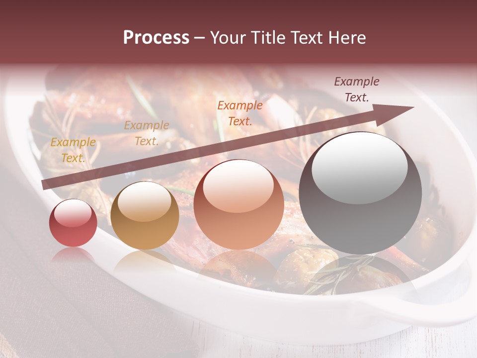Dish Meat Close Up PowerPoint Template