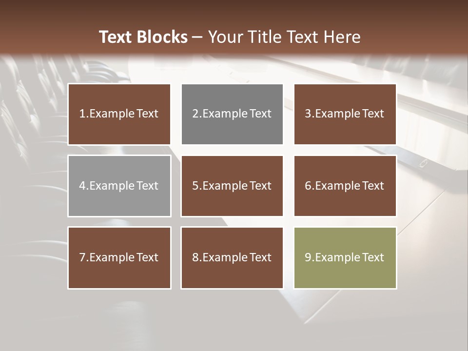 Room Corporation Director PowerPoint Template