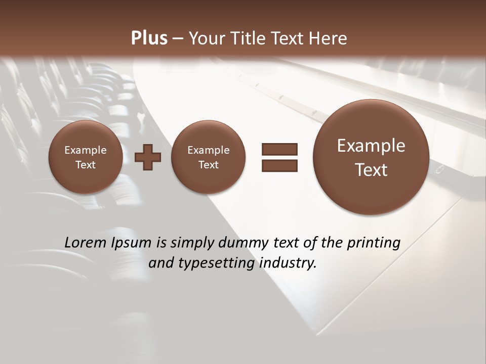 Room Corporation Director PowerPoint Template