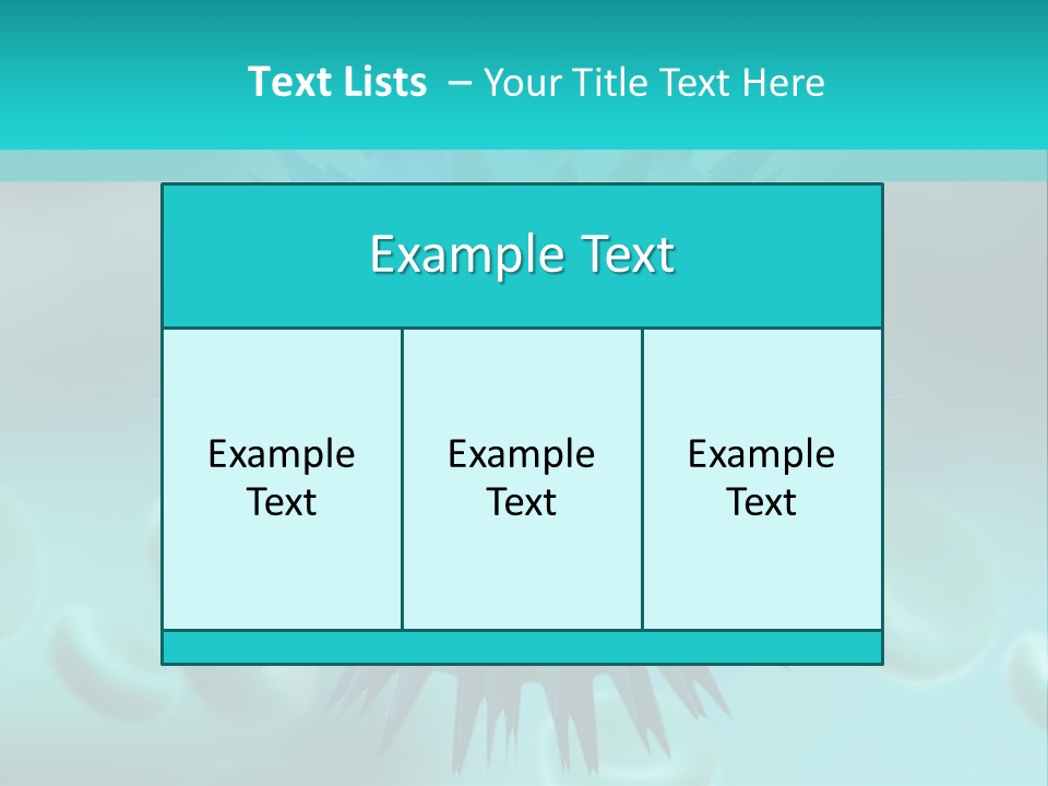 An Image Of A Blue And White Object PowerPoint Template