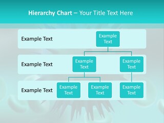 An Image Of A Blue And White Object PowerPoint Template