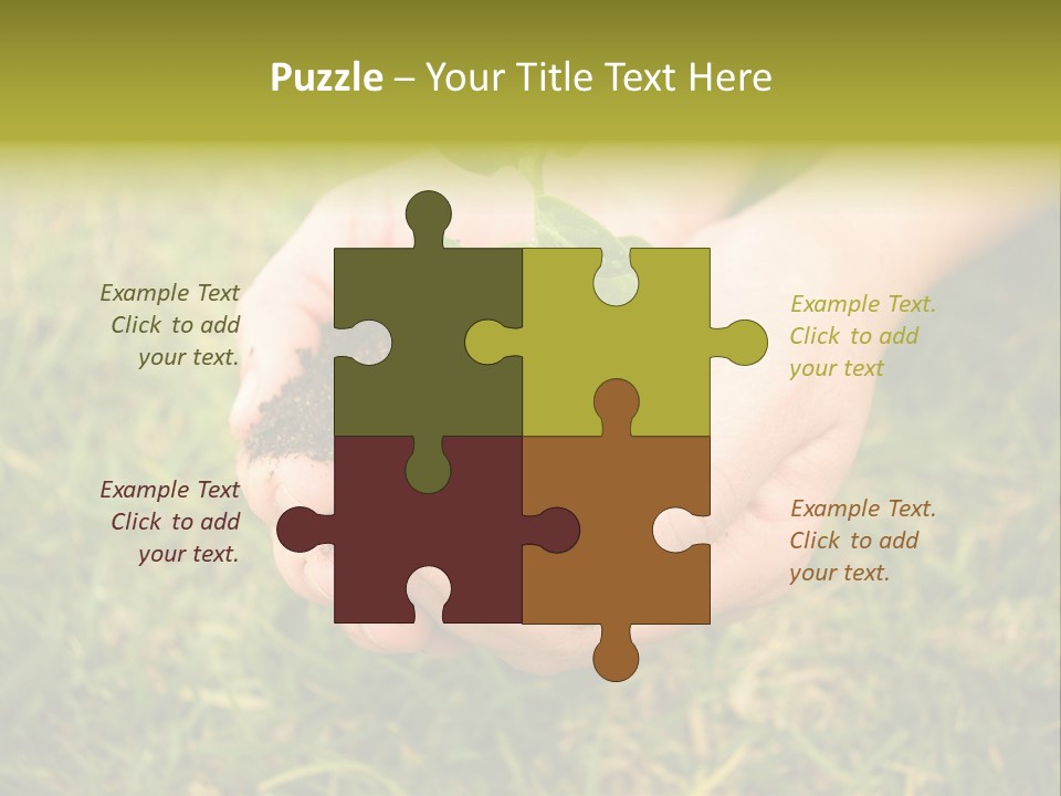 Seed Herb Organic PowerPoint Template