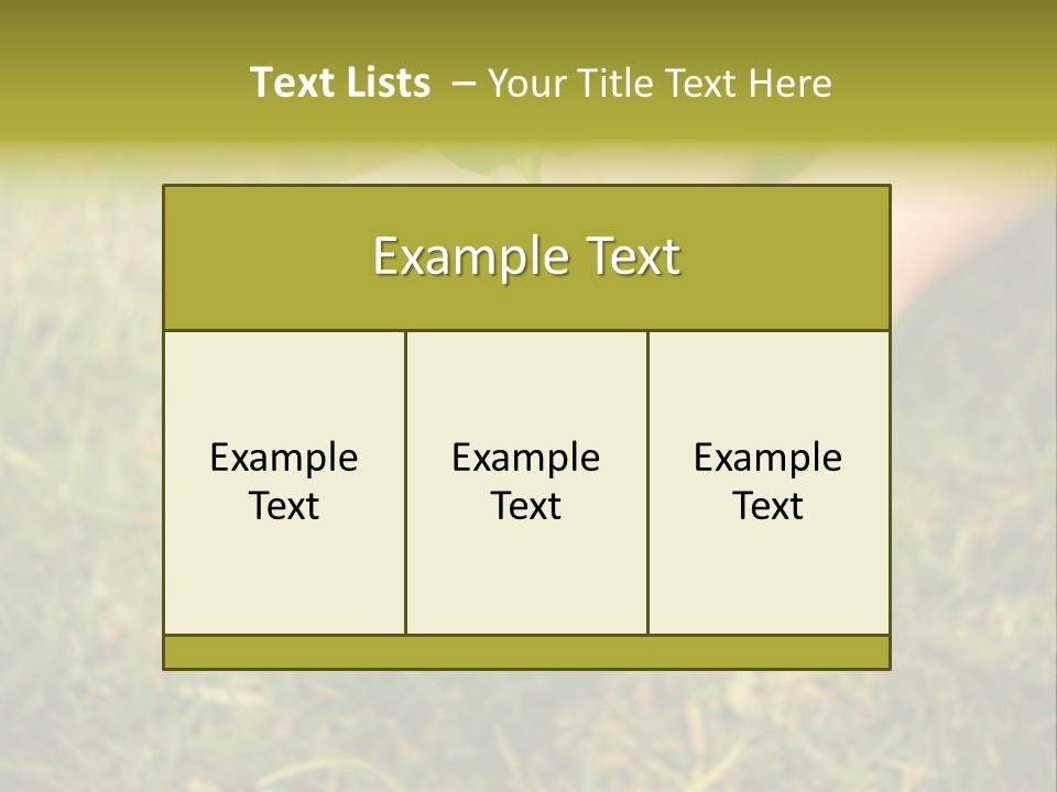 Seed Herb Organic PowerPoint Template