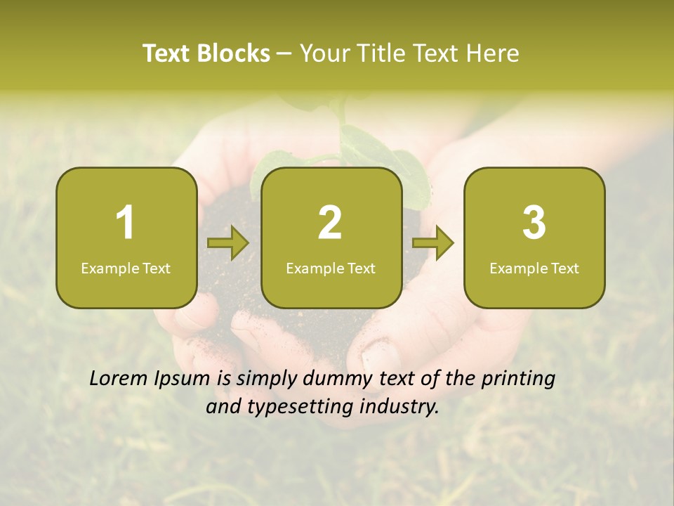 Seed Herb Organic PowerPoint Template