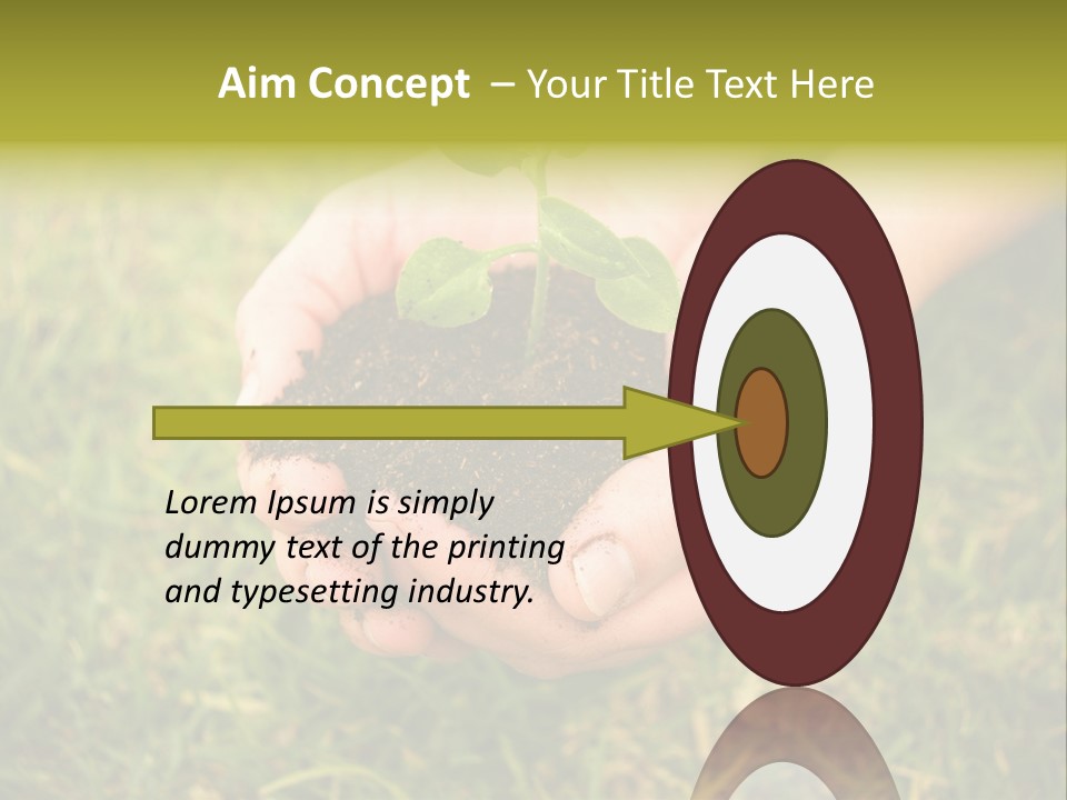Seed Herb Organic PowerPoint Template