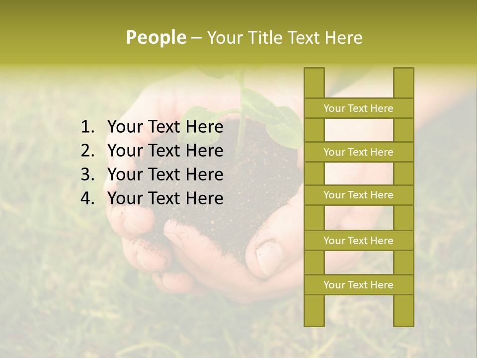 Seed Herb Organic PowerPoint Template