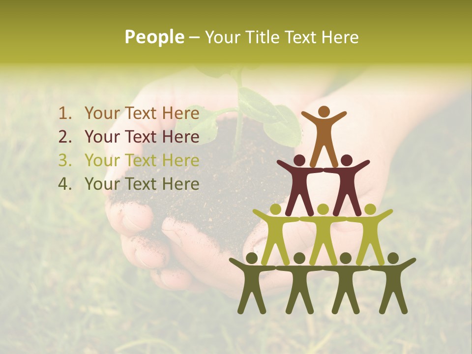 Seed Herb Organic PowerPoint Template