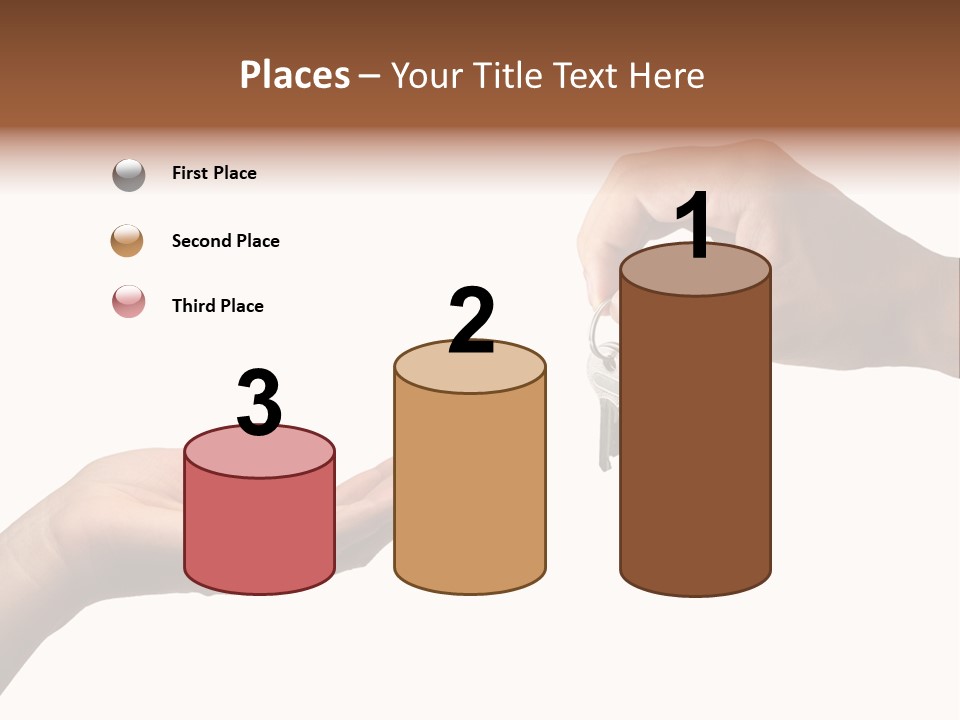 Loan Cloud Hand PowerPoint Template