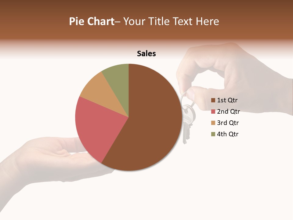 Loan Cloud Hand PowerPoint Template