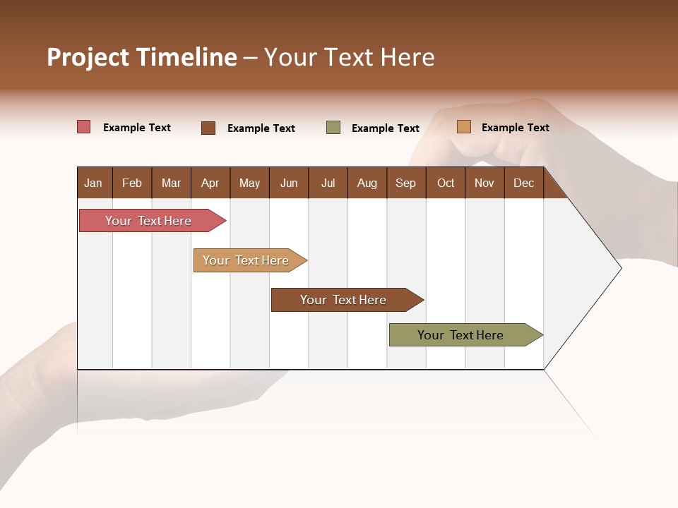Loan Cloud Hand PowerPoint Template