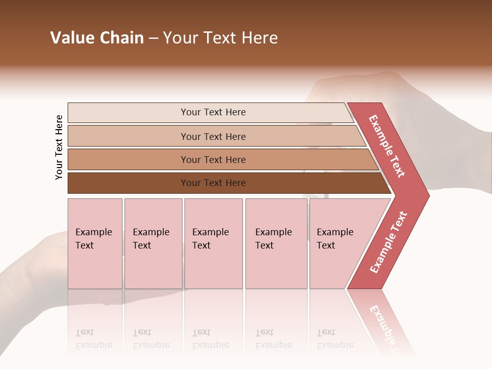 Loan Cloud Hand PowerPoint Template