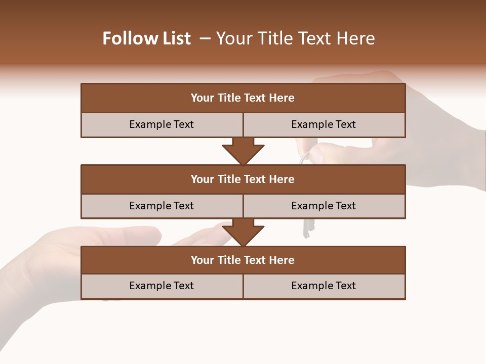 Loan Cloud Hand PowerPoint Template