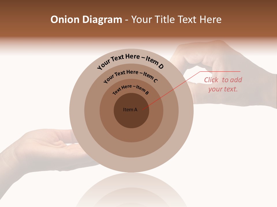 Loan Cloud Hand PowerPoint Template