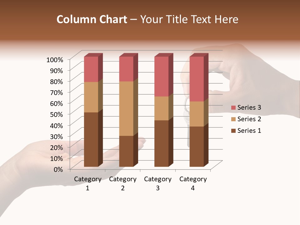Loan Cloud Hand PowerPoint Template