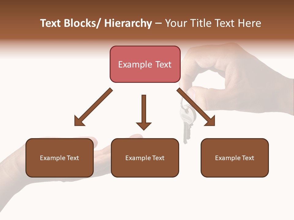 Loan Cloud Hand PowerPoint Template