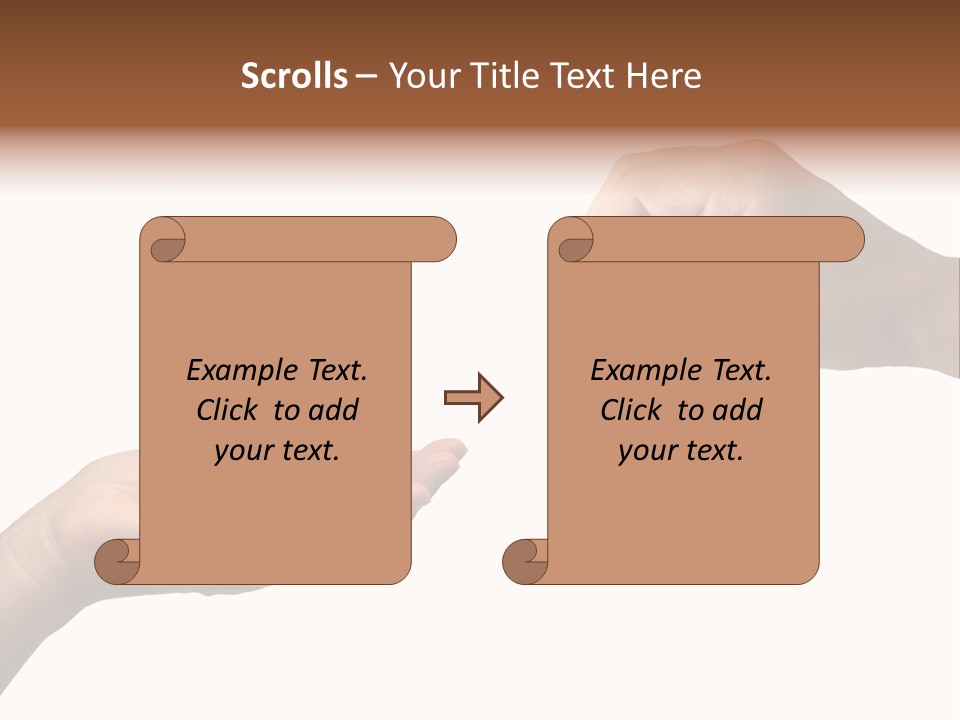 Loan Cloud Hand PowerPoint Template