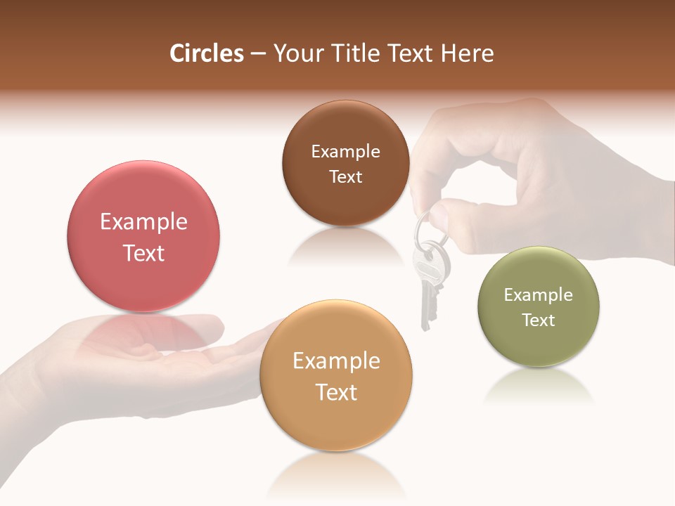 Loan Cloud Hand PowerPoint Template