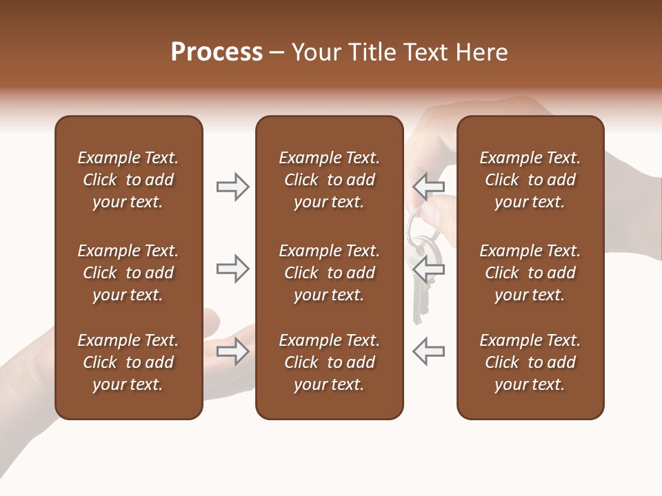 Loan Cloud Hand PowerPoint Template