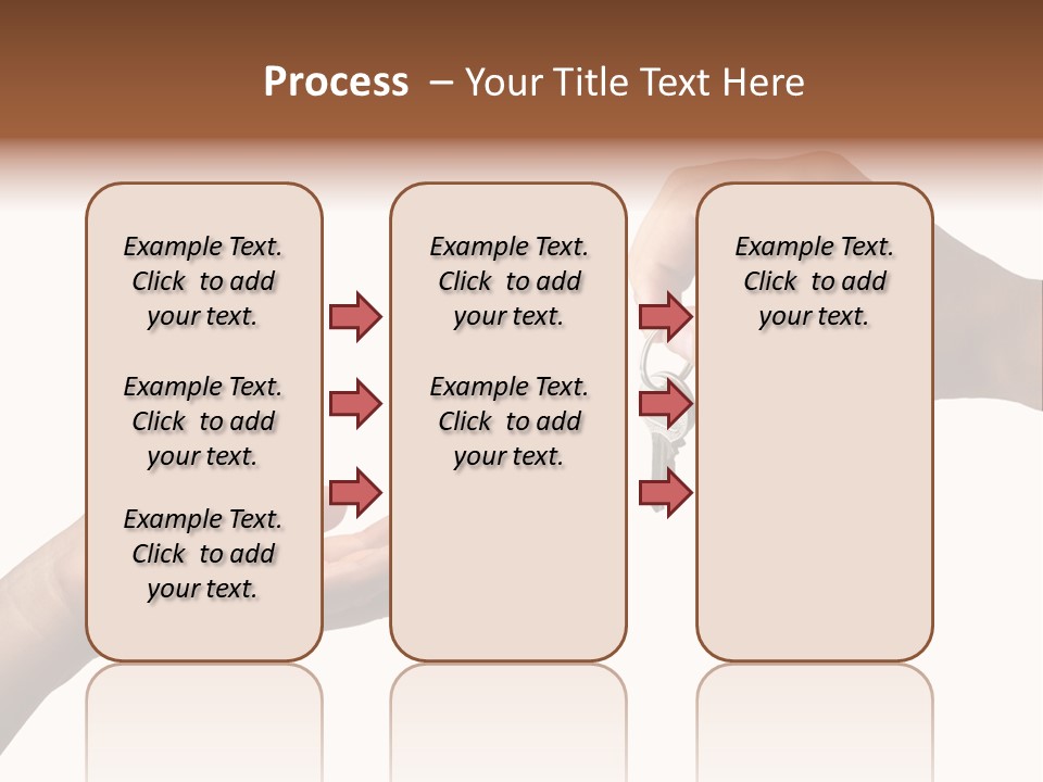 Loan Cloud Hand PowerPoint Template