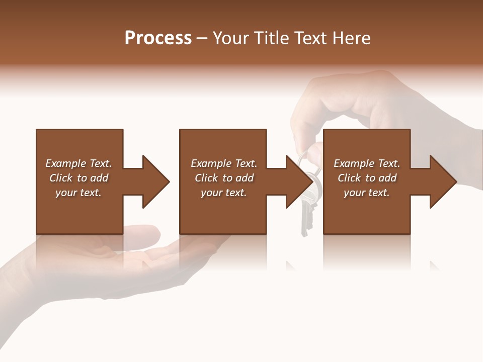 Loan Cloud Hand PowerPoint Template