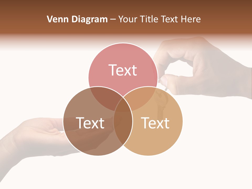 Loan Cloud Hand PowerPoint Template