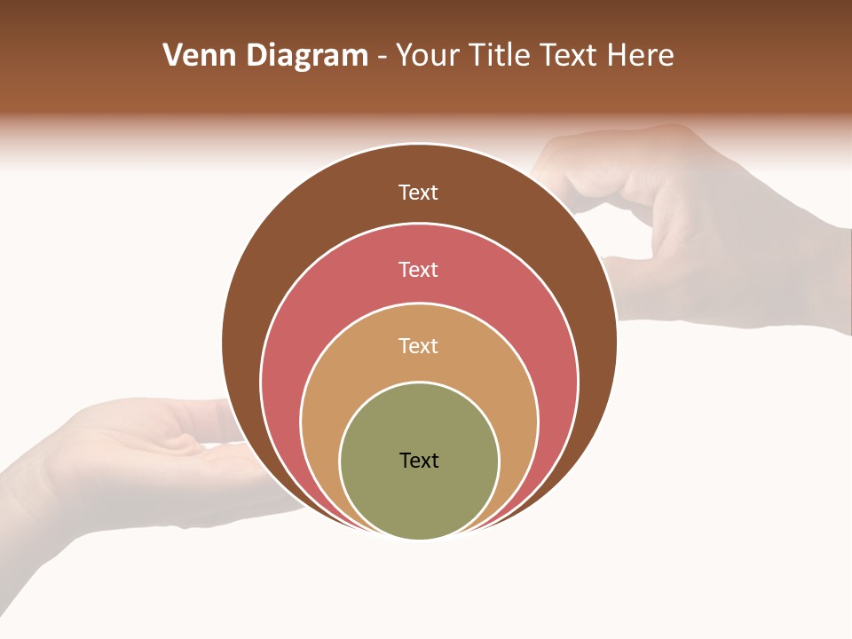 Loan Cloud Hand PowerPoint Template