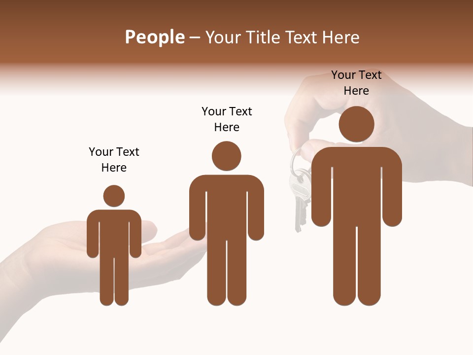 Loan Cloud Hand PowerPoint Template