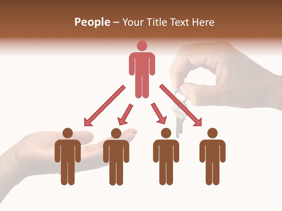 Loan Cloud Hand PowerPoint Template