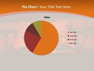 Sunset Kazakhstan Sun PowerPoint Template