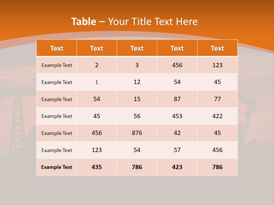Sunset Kazakhstan Sun PowerPoint Template